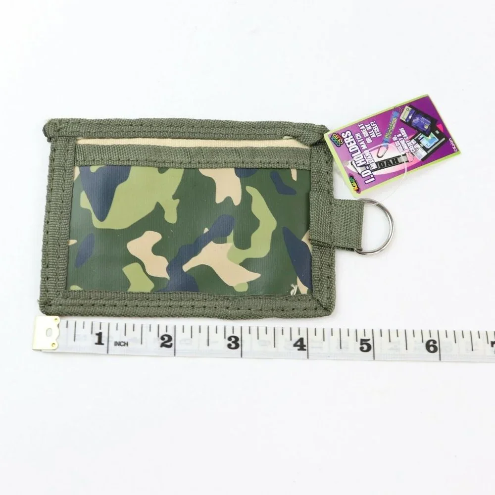 I.D Holder Green Camo